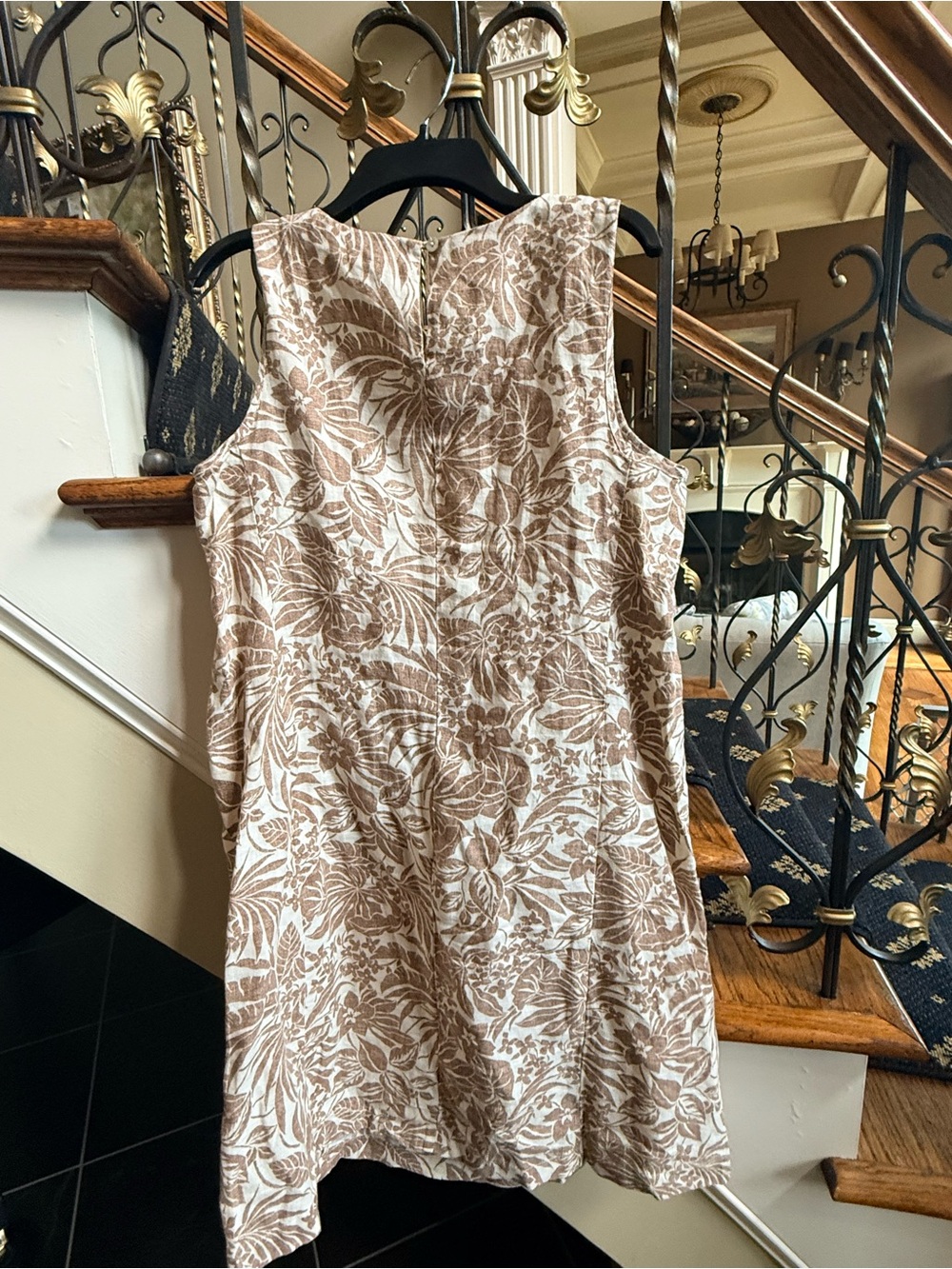 J.Jill Love Linen XS EUC. Great Summer dress. Button back fastened. - Picture 5 of 7